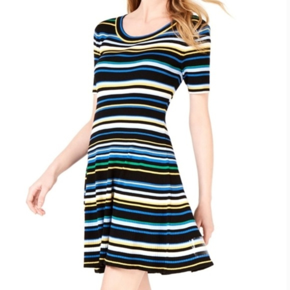 NWT Maison Jules Striped Sweater Dress XXSmall